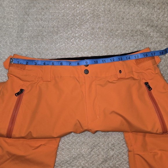 Fera Niseko Ski/Snow pants Women's Bold Orange perfect fit Size 10 - Picture 10 of 15